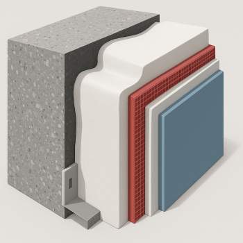 (lambda 0,038) ou gris (lambda 0,031). L’isolant le plus utilisé sur le marché